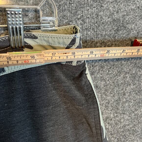 Rip Curl Swim Trunks Mens 38 Gray Lazy Days Board Shorts Surf Swim Lightweight - Picture 6 of 8